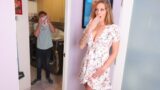 Olgun mama üvey oğlunun kendi külotunu kokladığını görünce teslim oldu